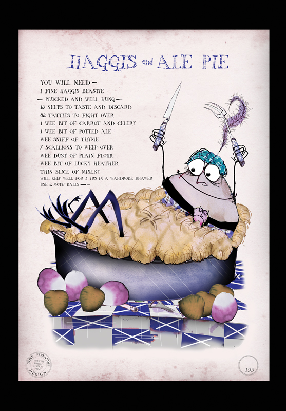 Haggis and Ale Pie Scottish Folklore by Tony Fernandes