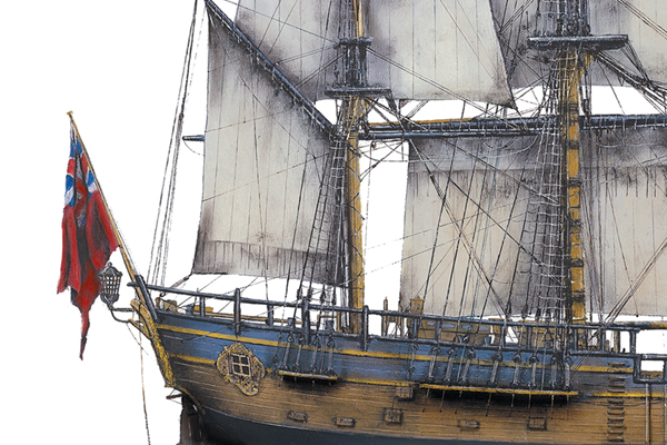 HM Bark Endeavour 1768 by Tony Fernandes