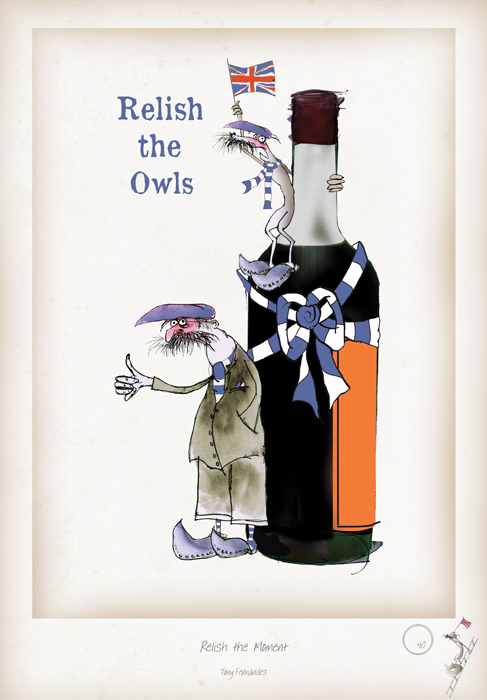 Relish the Owls by Tony Fernandes